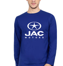 Load image into Gallery viewer, JAC Motors Full Sleeves T-Shirt for Men-Royal Blue-Ektarfa.online
