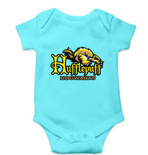 Load image into Gallery viewer, Hufflepuff Harry Potter Kids Romper For Baby Boy/Girl-0-5 Months(18 Inches)-Light Blue-Ektarfa.online
