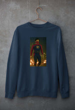 Load image into Gallery viewer, Minnal Murali Unisex Sweatshirt for Men/Women-Navy Blue-Ektarfa.online
