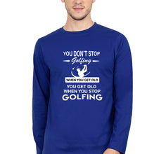 Load image into Gallery viewer, Golf Full Sleeves T-Shirt for Men-Royal Blue-Ektarfa.online
