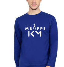 Load image into Gallery viewer, Kylian Mbappé Full Sleeves T-Shirt for Men-Royal Blue-Ektarfa.online
