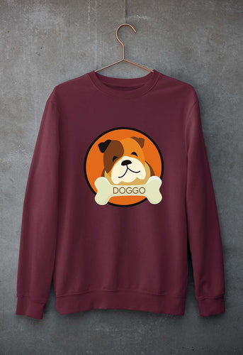 Dog Unisex Sweatshirt for Men/Women-Maroon-Ektarfa.online