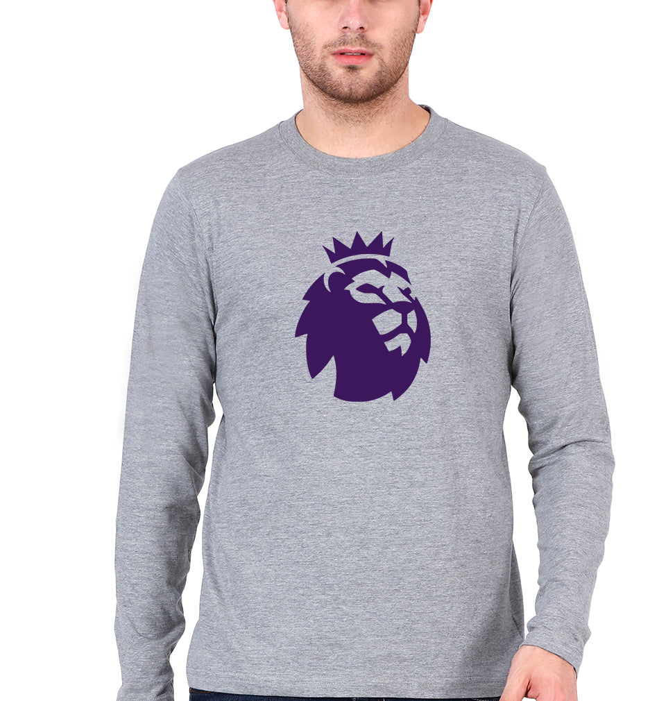 EPL Premier League Full Sleeves T-Shirt for Men-Grey Melange-Ektarfa.online