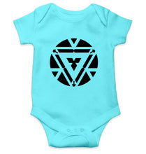 Load image into Gallery viewer, Iron Man Kids Romper For Baby Boy/Girl-0-5 Months(18 Inches)-Sky Blue-Ektarfa.online
