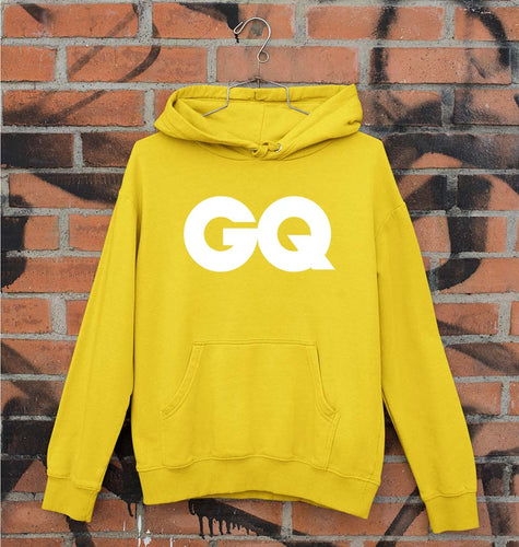 GQ Magazine Unisex Hoodie for Men/Women-Mustard Yellow-Ektarfa.online