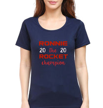 Load image into Gallery viewer, Ronnie O&#39;Sullivan Snooker T-Shirt for Women-Navy Blue-Ektarfa.online
