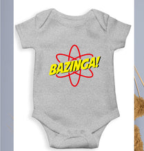 Load image into Gallery viewer, Sheldon Cooper Bazinga Kids Romper For Baby Boy/Girl-0-5 Months(18 Inches)-Grey-Ektarfa.online
