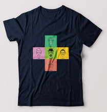 Load image into Gallery viewer, Breaking Bad T-Shirt for Men-S(38 Inches)-Navy Blue-Ektarfa.online
