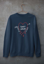 Load image into Gallery viewer, Harry Styles Unisex Sweatshirt for Men/Women-S(40 Inches)-Navy Blue-Ektarfa.online
