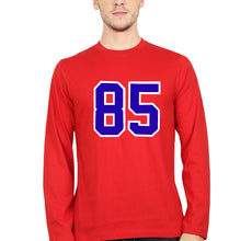 Load image into Gallery viewer, Varsity 85 Full Sleeves T-Shirt for Men-red-Ektarfa.online
