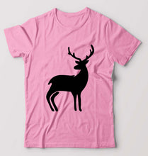 Load image into Gallery viewer, Deer T-Shirt for Men-Light Baby Pink-Ektarfa.online
