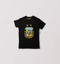 Load image into Gallery viewer, Argentina Football Kids T-Shirt for Boy/Girl-0-1 Year(20 Inches)-Black-Ektarfa.online
