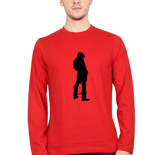 Lori yagami Full Sleeves T-Shirt for Men-Red-Ektarfa.online