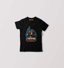 Load image into Gallery viewer, Cyberpunk Kids T-Shirt for Boy/Girl-Black-Ektarfa.online
