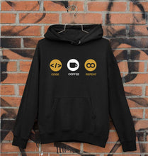 Load image into Gallery viewer, Coder Unisex Hoodie for Men/Women-Black-Ektarfa.online
