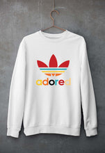Load image into Gallery viewer, Adored Unisex Sweatshirt for Men/Women-White-Ektarfa.online

