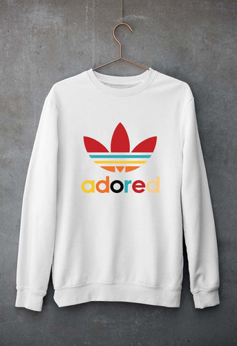 Adored Unisex Sweatshirt for Men/Women-White-Ektarfa.online