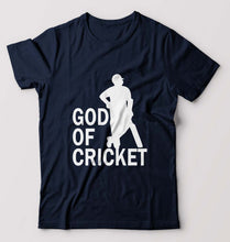 Load image into Gallery viewer, Sachin Tendulkar God T-Shirt for Men-Navy Blue-Ektarfa.online
