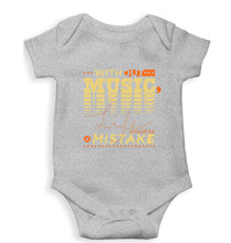Load image into Gallery viewer, Music Kids Romper For Baby Boy/Girl-0-5 Months(18 Inches)-Grey-Ektarfa.online

