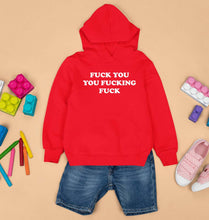 Load image into Gallery viewer, Funny Fuck Kids Hoodie for Boy/Girl-0-1 Year(22 Inches)-Red-Ektarfa.online
