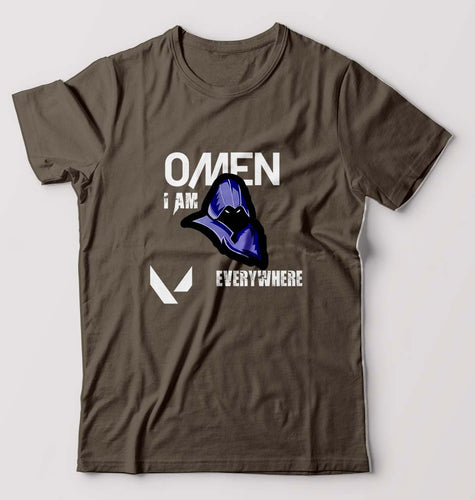 Valorant T-Shirt for Men-Olive Green-Ektarfa.online