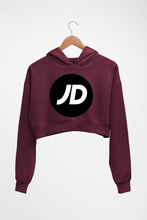 Load image into Gallery viewer, JD Sports Crop HOODIE FOR WOMEN
