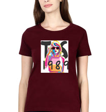 Load image into Gallery viewer, Taylor Swift T-Shirt for Women-XS(32 Inches)-Maroon-Ektarfa.online
