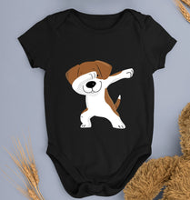 Load image into Gallery viewer, Dab Dog Kids Romper For Baby Boy/Girl-0-5 Months(18 Inches)-Black-Ektarfa.online
