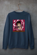 Load image into Gallery viewer, Monkey D. Luffy Unisex Sweatshirt for Men/Women-S(40 Inches)-Navy Blue-Ektarfa.online

