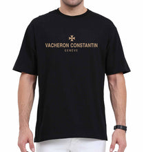 Load image into Gallery viewer, Vacheron Constantin Oversized T-Shirt for Men-Black-Ektarfa.online
