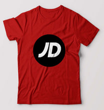 Load image into Gallery viewer, JD Sports T-Shirt for Men-Red-Ektarfa.online
