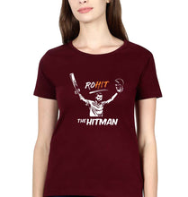 Load image into Gallery viewer, Rohit Sharma T-Shirt for Women-Maroon-Ektarfa.online
