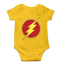 Load image into Gallery viewer, Flash Superhero Kids Romper For Baby Boy/Girl-0-5 Months(18 Inches)-Yellow-Ektarfa.online
