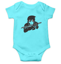 Load image into Gallery viewer, Sasuke Uchiha Kids Romper For Baby Boy/Girl-0-5 Months(18 Inches)-Sky Blue-Ektarfa.online
