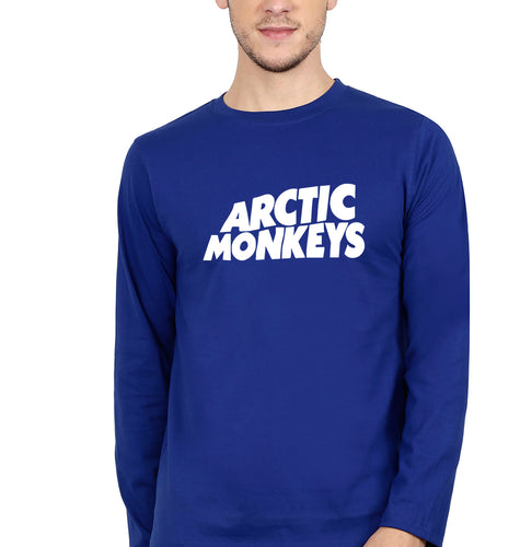 Arctic Monkeys Full Sleeves T-Shirt for Men-Royal blue-Ektarfa.online