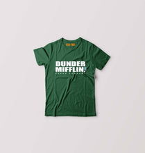 Load image into Gallery viewer, Dunder Mifflin Kids T-Shirt for Boy/Girl-0-1 Year(20 Inches)-Dark Green-Ektarfa.online
