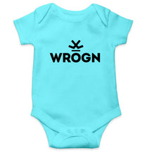 Load image into Gallery viewer, Wrong Kids Romper For Baby Boy/Girl-0-5 Months(18 Inches)-Sky Blue-Ektarfa.online
