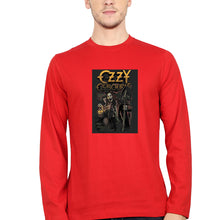 Load image into Gallery viewer, Ozzy Osbourne Full Sleeves T-Shirt for Men-Red-Ektarfa.online
