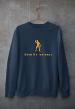 Load image into Gallery viewer, Seve Ballesteros Golf Unisex Sweatshirt for Men/Women-S(40 Inches)-Navy Blue-Ektarfa.online
