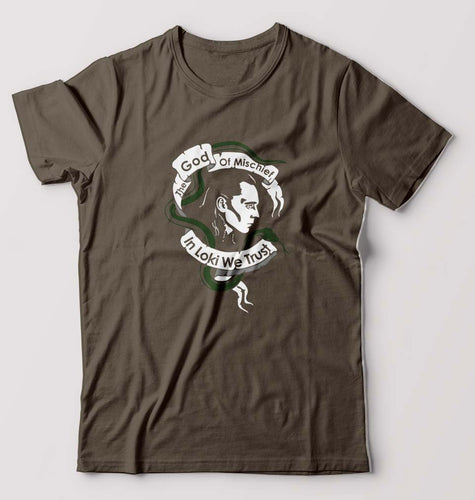 Loki T-Shirt for Men-Olive Green-Ektarfa.online