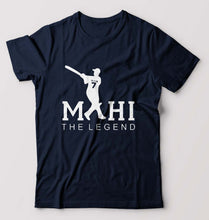 Load image into Gallery viewer, MS Dhoni (MSD) T-Shirt for Men-Navy Blue-Ektarfa.online

