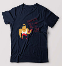 Load image into Gallery viewer, Gym T-Shirt for Men-Navy Blue-Ektarfa.online
