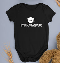 Load image into Gallery viewer, IIT Kharagpur Kids Romper For Baby Boy/Girl-0-5 Months(18 Inches)-Black-Ektarfa.online
