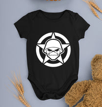 Load image into Gallery viewer, Iron Maiden Kids Romper For Baby Boy/Girl-0-5 Months(18 Inches)-Black-Ektarfa.online
