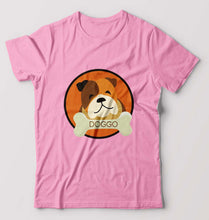 Load image into Gallery viewer, Dog T-Shirt for Men-Light Baby Pink-Ektarfa.online
