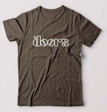 Load image into Gallery viewer, The Doors T-Shirt for Men-S(38 Inches)-Olive Green-Ektarfa.online
