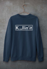 Load image into Gallery viewer, Killing it Unisex Sweatshirt for Men/Women-Navy Blue-Ektarfa.online
