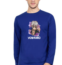 Load image into Gallery viewer, Yowaimo Full Sleeves T-Shirt for Men-Royal Blue-Ektarfa.online
