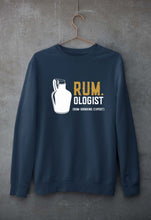 Load image into Gallery viewer, Rum Unisex Sweatshirt for Men/Women-S(40 Inches)-Navy Blue-Ektarfa.online
