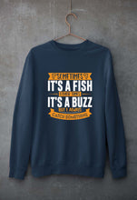 Load image into Gallery viewer, Fishing Unisex Sweatshirt for Men/Women-Navy Blue-Ektarfa.online

